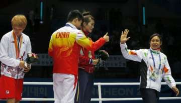 boxer devi suspended for asian games protest