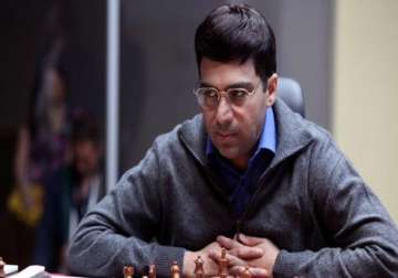 anand draws with bacrot slips to joint third in grenke chess