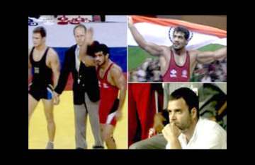 sushil wins gold more medals for indian grapplers