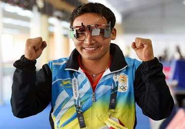 asian games jitu rai wins india s first gold medal in the men s 50m pistol event