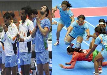 asian games indian men women in kabaddi final