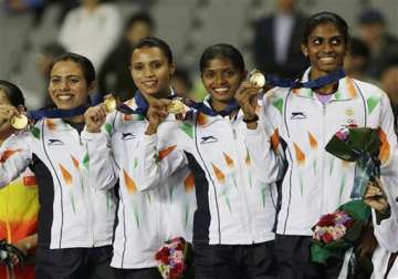 asian games india wins gold in 4x400m women relay 4th on trot since 2002