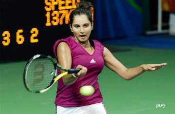 sania mirza loses in women s singles final gets silver