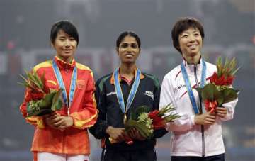 india grabs 2 golds on opening night at asiad track