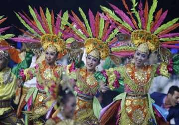 asian games end with enthralling cultural extravaganza