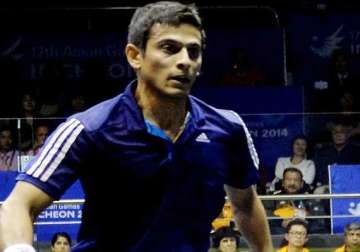 asian games ghosal shocked settles for maiden asiad squash silver