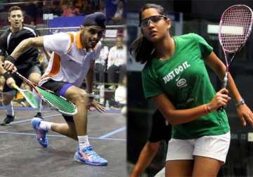 hat trick of titles for harinder double for dipika