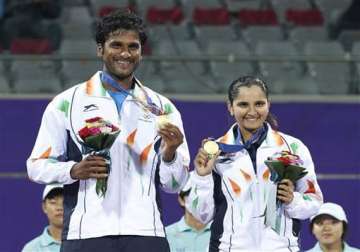asian games sania saketh duo wins the mixed doubles gold in tennis