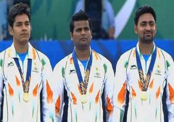 asian games indian men s compound team wins gold women settle for bronze