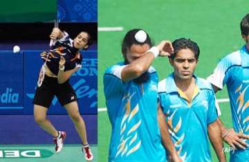 shuttlers pitchfork india to second spot in games
