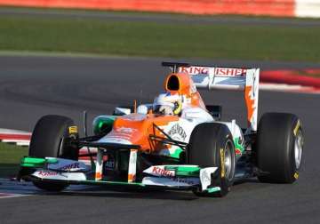 force india drivers to start 13th 14th in malaysia