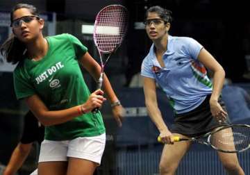 pallikal chinappa set up all indian semifinal in toronto