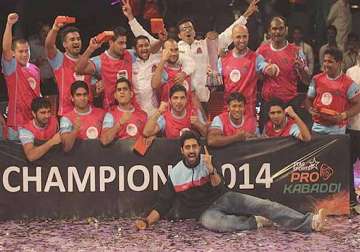 know jaipur pink panthers champions of pro kabaddi
