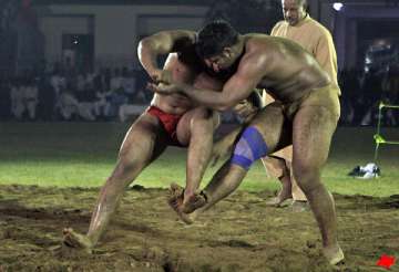 india pak tied 1 1 in wrestling championship