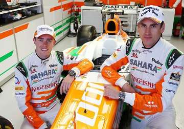 indian grand prix force india drivers say points a far cry
