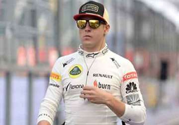 indian grand prix raikkonen fined for speeding in pit lane