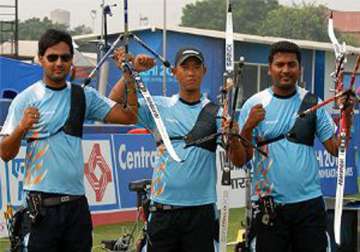 indian men s archery team secure olympic berth