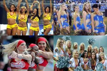 a look at cheergirls who entertain ipl spectators