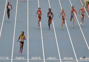 jamaica wins women s 4x100 relay at worlds