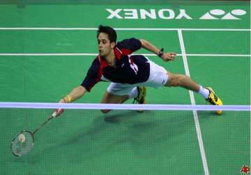 kashyap likely to skip korea open with injured shoulder