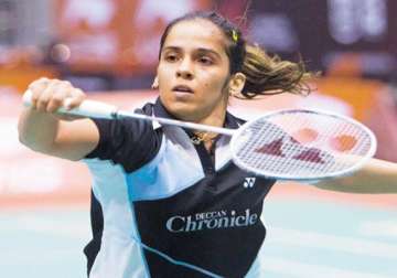 lost focus after wrong line call saina