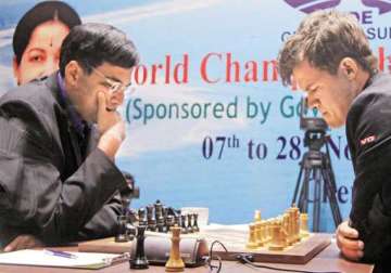 magnificient magnus one up on anand