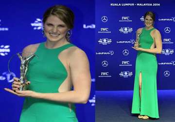 meet missy franklin the 18 year old sensational swimmer to get the laureus awards.