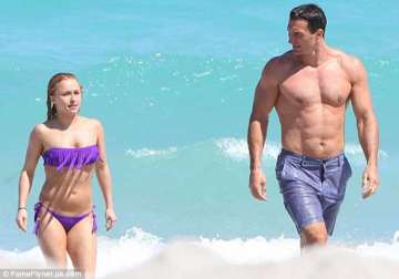 meet tiny hayden girl friend of giant heavyweight champion wladimir klitschko