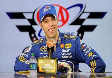 nascar keselowski wins pole at new hampshire