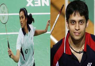 p.v sindhu p kashyap out from swiss open semis.