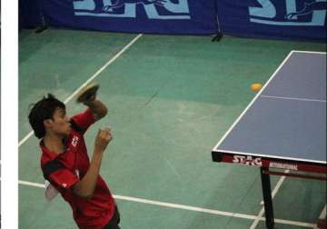paddler abhishek ensures bronze at asian youth games