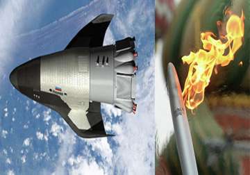 russian spacecraft flies sochi olympics torch to space