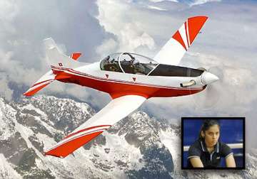 saina nehwal to fly in iaf aircraft