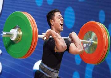 seven cwg medallists in weightlifting squad for asian games