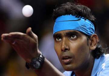 sharath to lead indian tt squad at tokyo worlds