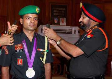 silver medalist vijay kumar promoted as subedar major