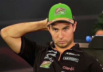 stunning show by sergio perez gives force india 10 points