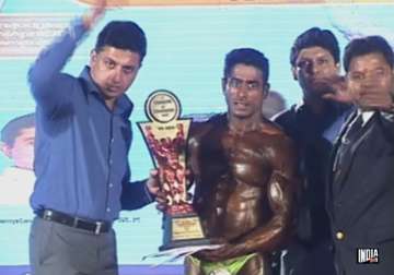 suhas khamkar wins mr india bodybuilding competition