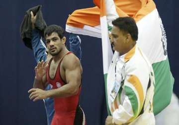 sushil qualifies for london olympics