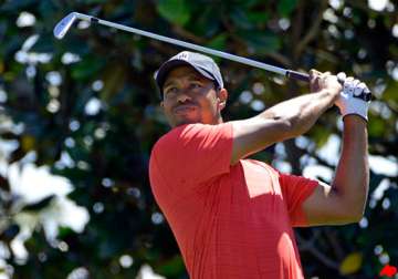 tiger woods confident upon arrival at augusta