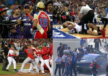 brawls between players that made headlines in 2013