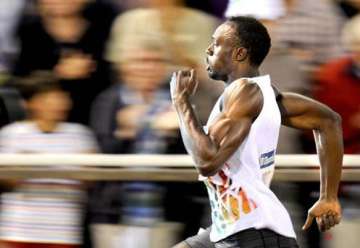 usain bolt blazes to victory in stockholm