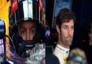 vettel webber produce fastest time ahead of indian qualifying