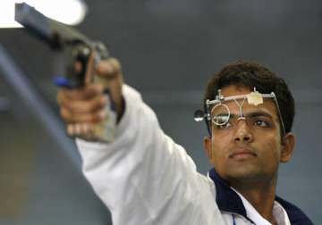 vijay kumar finishes 8th in world cup shooting