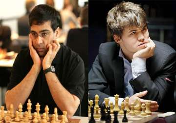 viswanathan anand to challenge magnus carlsen for world title.