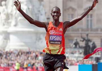 wilson kipsang hopes to beat world marathon record in london