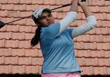 women s indian open vani gauri keep indian flag high at dgc