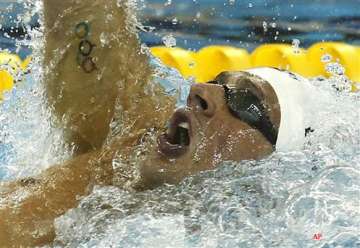 world swimming lochte leads 400 individual medley