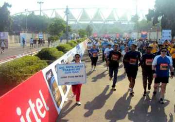 31 100 to run in airtel delhi half marathon