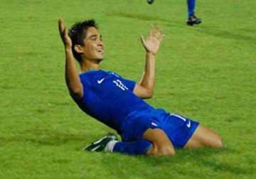 a hat trick of nehru cup titles for india